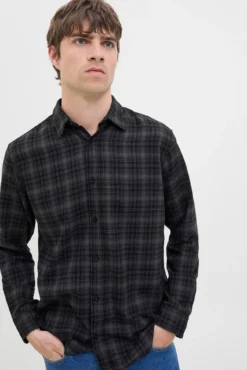Camisa regular fit cuadros