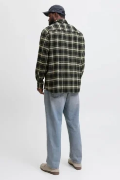 Camisa regular fit cuadros PLUS