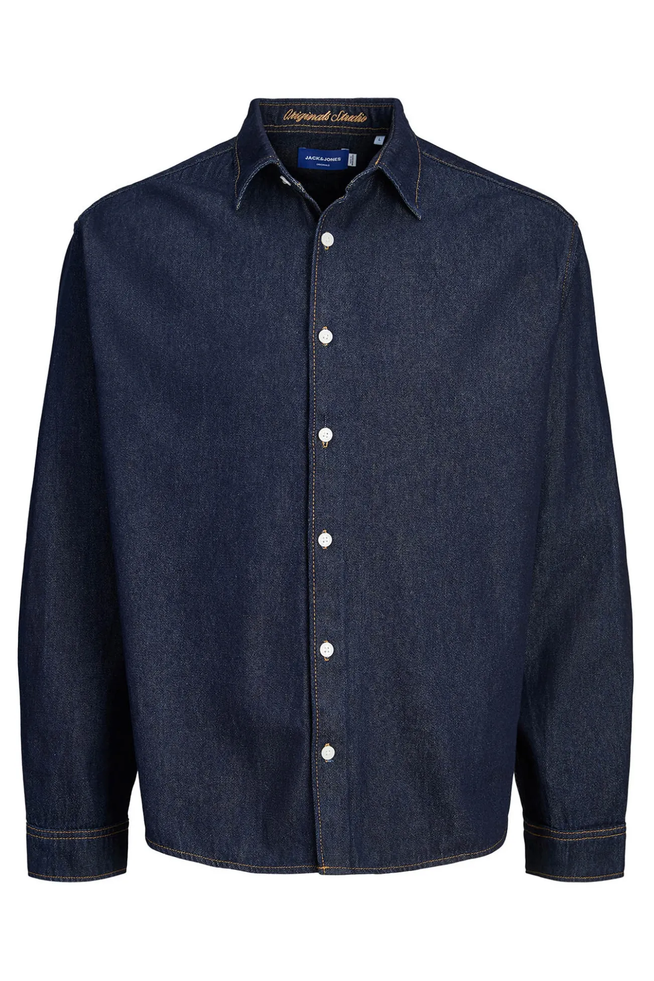 Camisa regular fit denim PLUS