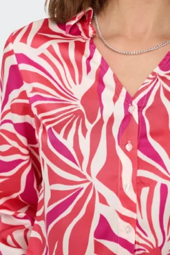 Camisa regular fit manga larga