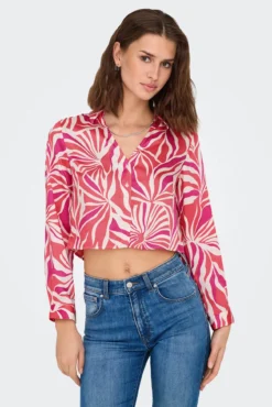 Camisa regular fit manga larga
