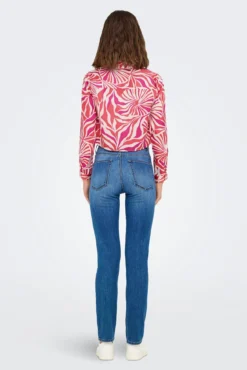 Camisa regular fit manga larga