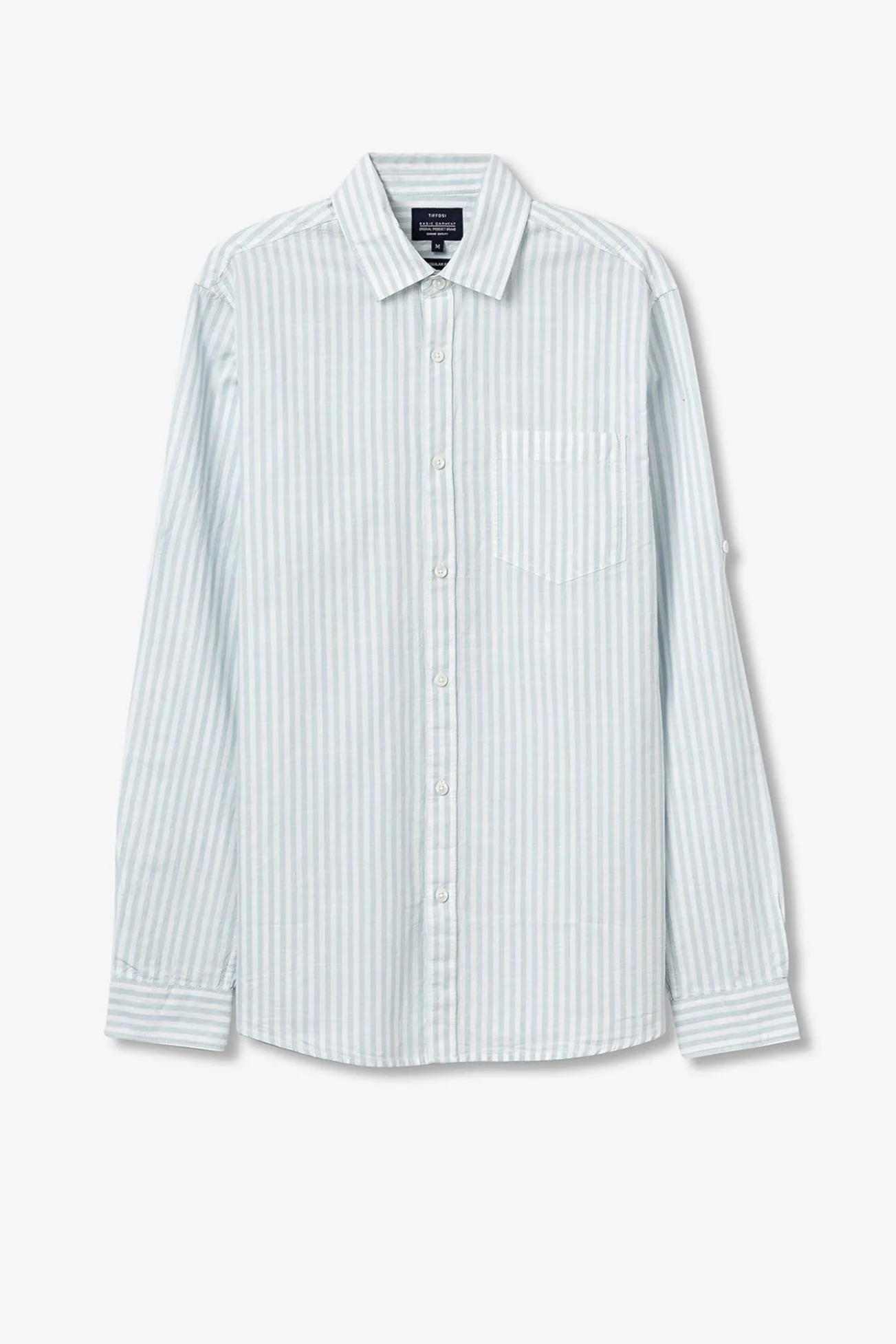 Camisa regular fit Oxford a rayas