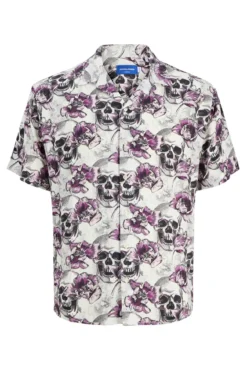 Camisa relaxed fit estampada