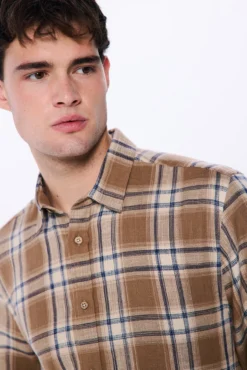 Camisa rústica cuadros