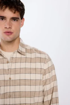 Camisa rústica cuadros