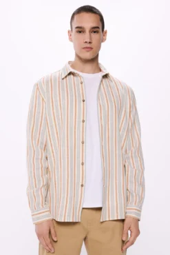 Camisa rústica rayas