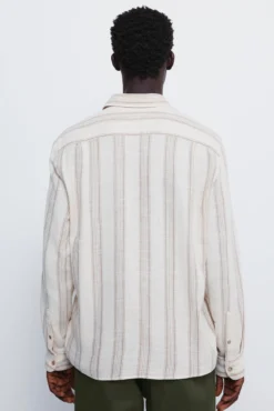 Camisa rústica rayas