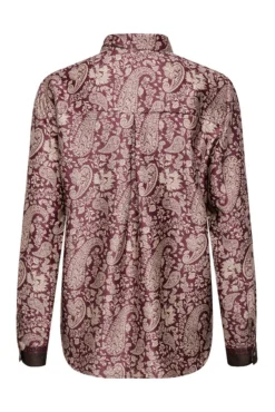 Camisa satinada