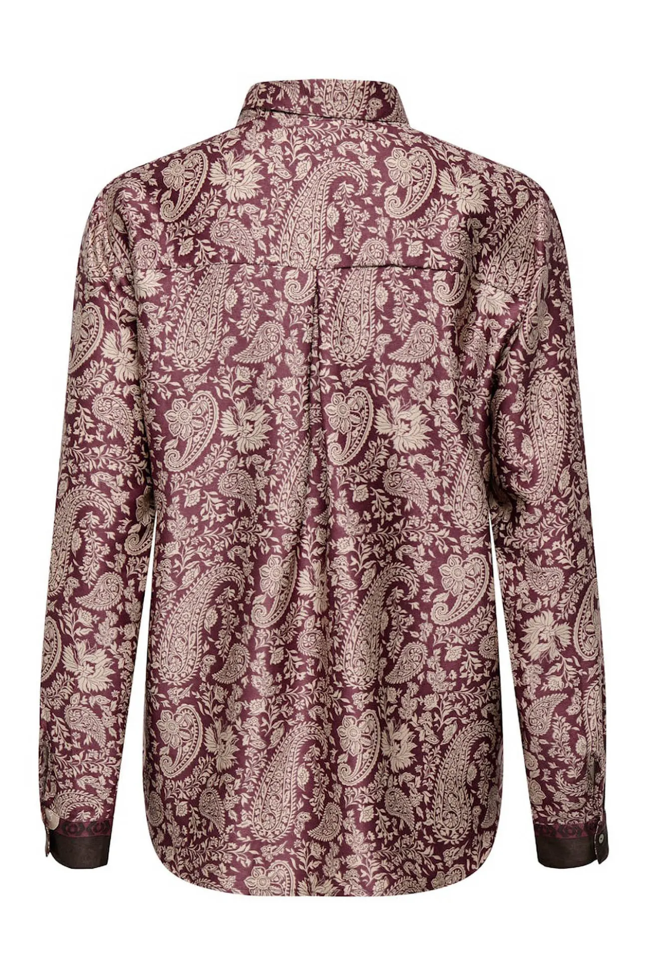 Camisa satinada