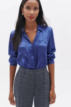 Camisa 100% seda