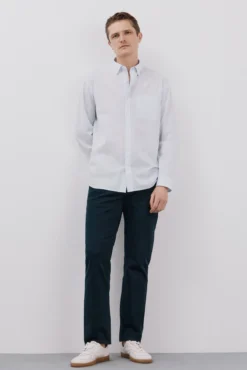 Camisa seersucker rayas