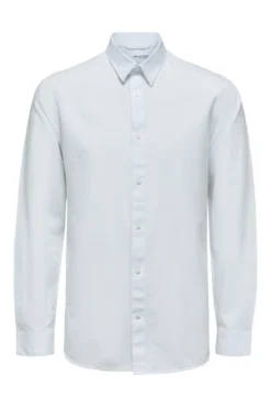 Camisa slim fit de algodón orgánico