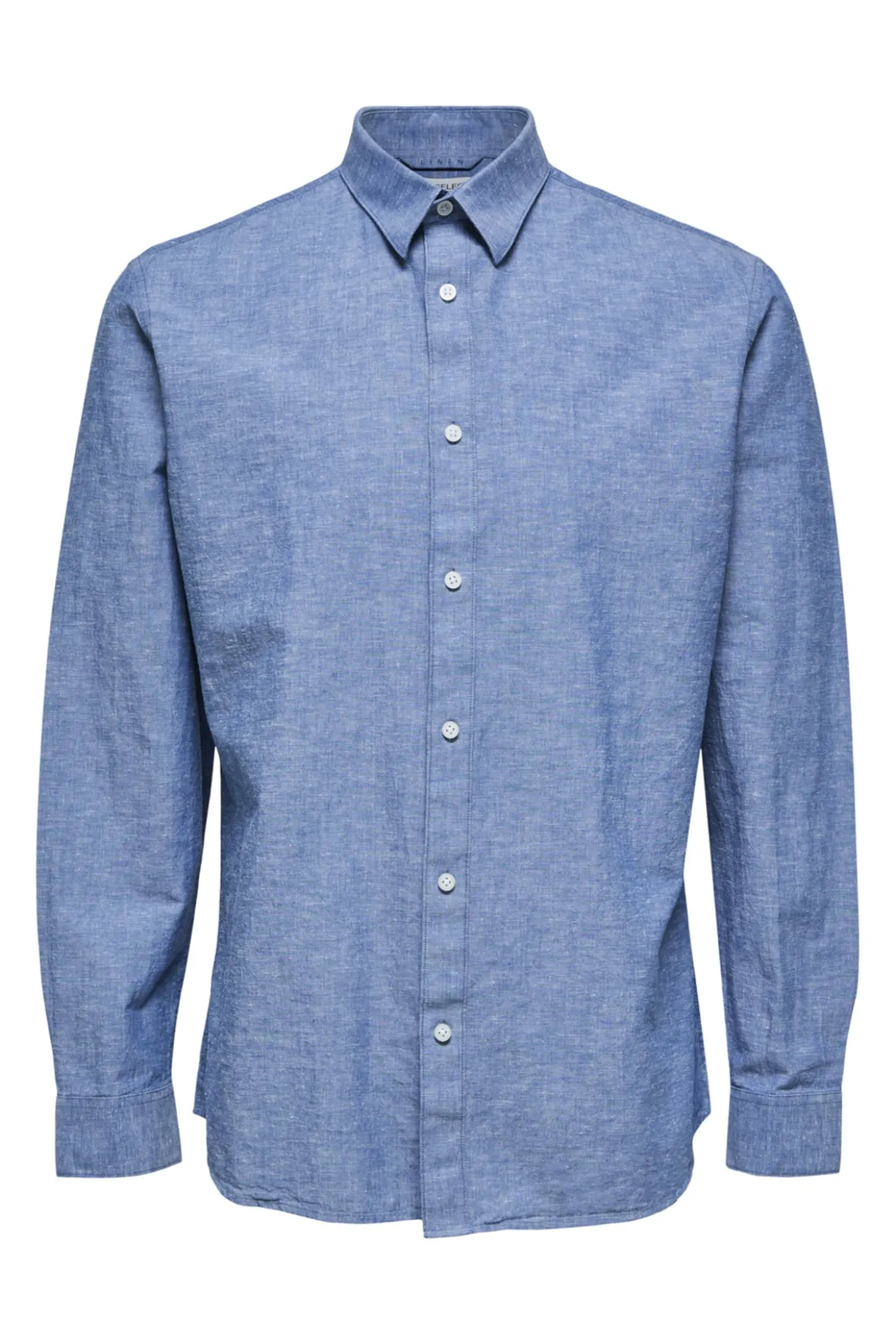 Camisa slim fit de algodón orgánico