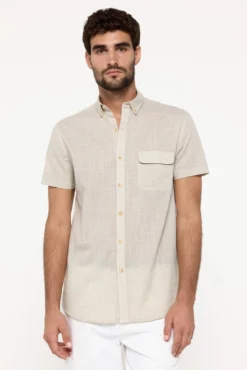 Camisa Slub Lisa