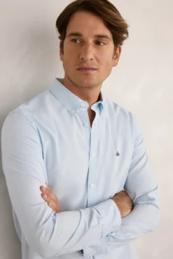 Camisa Sport Oxford Estampado