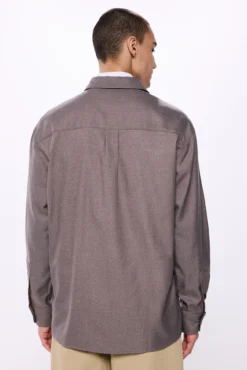 Camisa tipo lanera bolsillos