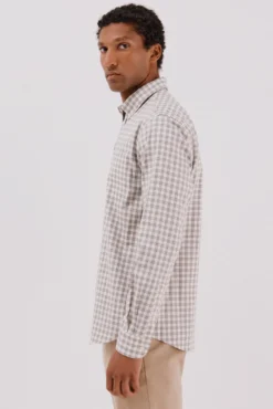 Camisa twill cuadros