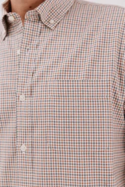 Camisa twill cuadros