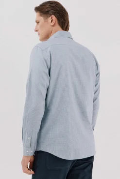 Camisa twill cuadros