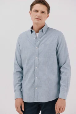 Camisa twill cuadros