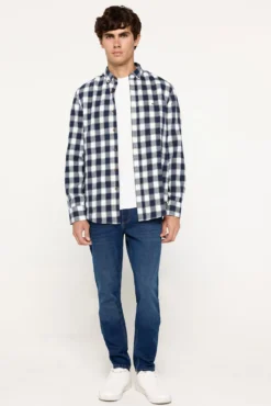 Camisa Twill Cuadros
