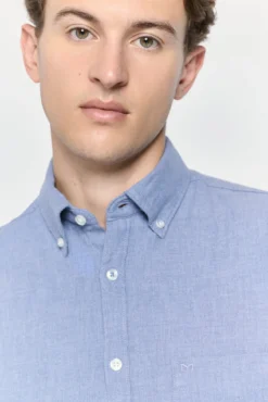 Camisa twill relaxed fit