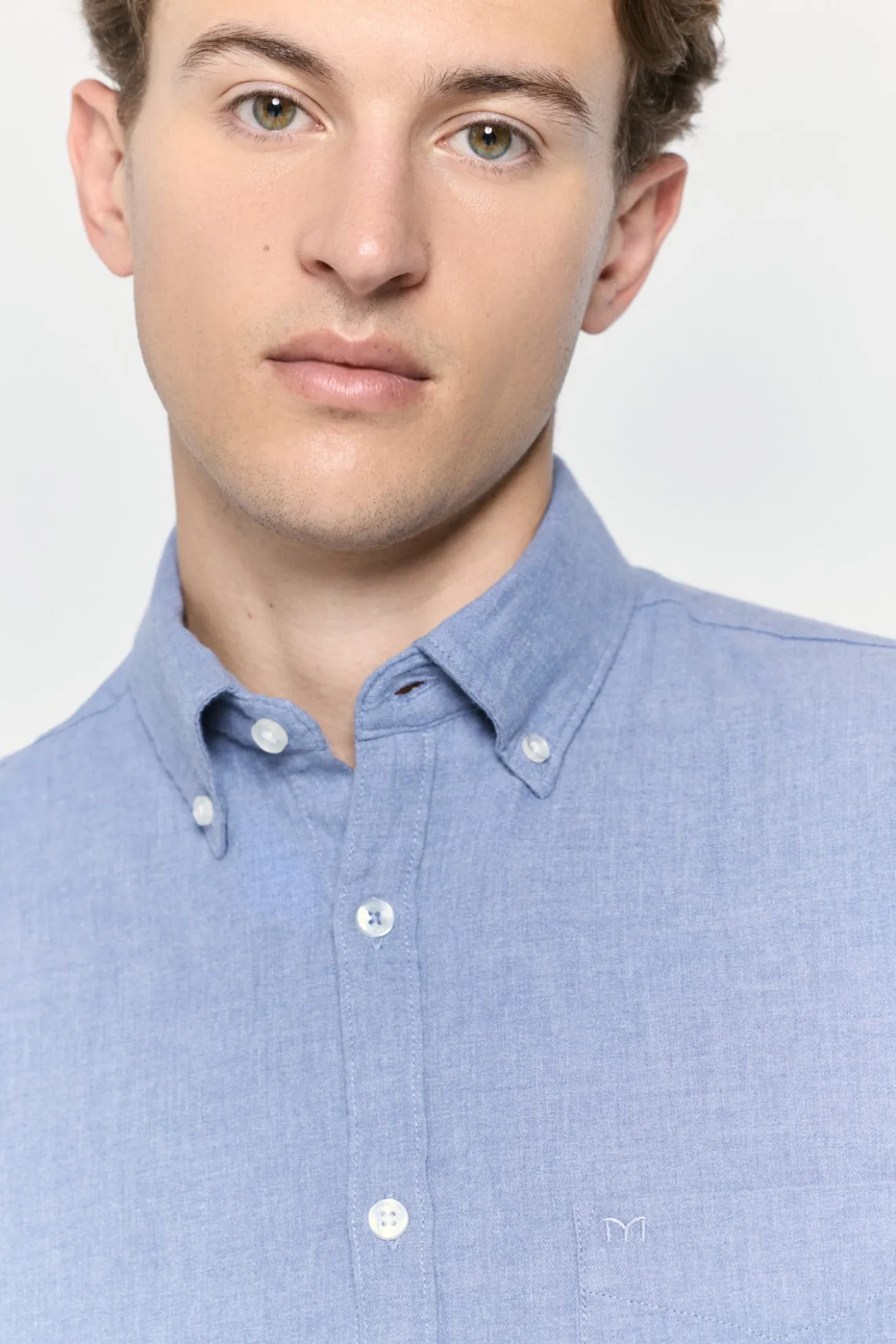 Camisa twill relaxed fit