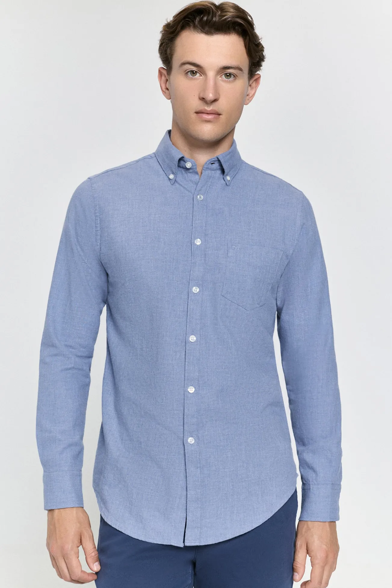 Camisa twill relaxed fit
