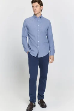 Camisa twill relaxed fit