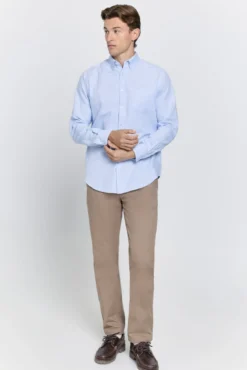 Camisa twill relaxed fit