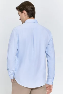 Camisa twill relaxed fit