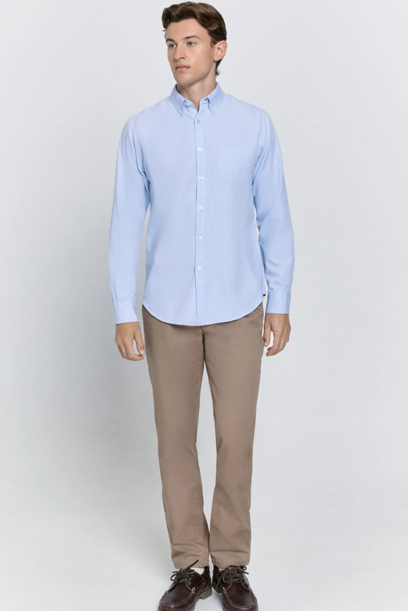 Camisa twill relaxed fit