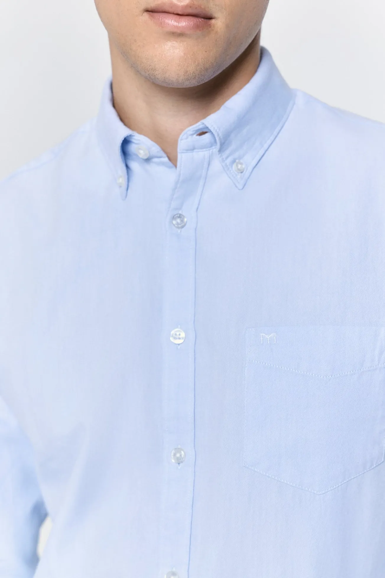 Camisa twill relaxed fit