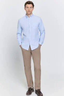 Camisa twill relaxed fit