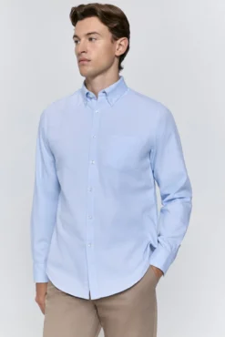 Camisa twill relaxed fit