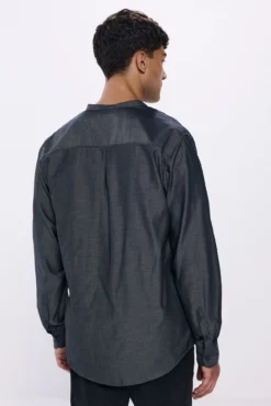 Camisa vestir bicolor