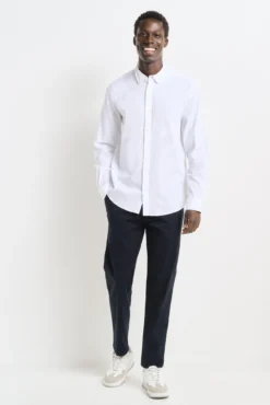 Camisa vestir bicolor