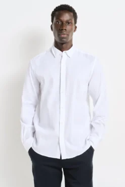 Camisa vestir bicolor