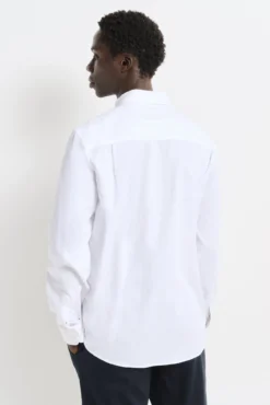 Camisa vestir bicolor