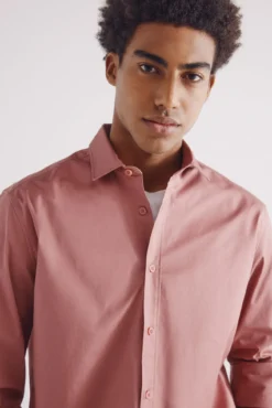 Camisa vestir elástica