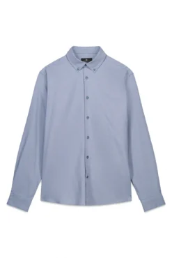 Camisa vestir estructura bicolor
