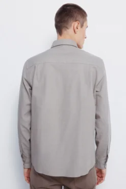 Camisa vestir estructura bicolor