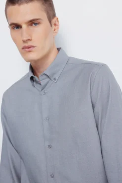 Camisa vestir estructura bicolor