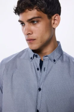Camisa vestir popelín