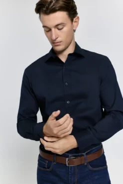 Camisa vestir slim fit