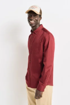Camisa vestir tejido elástico