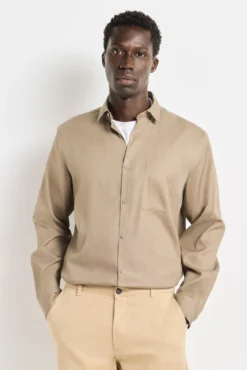 Camisa vestir tencel