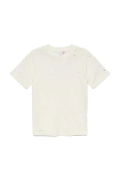 Camiseta algodón brillantes