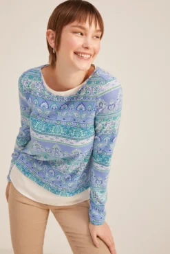 Camiseta Bimateria Cuello